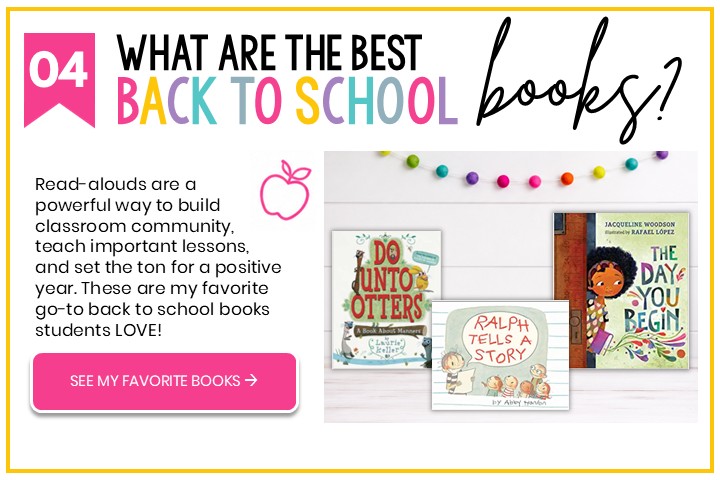back to school books