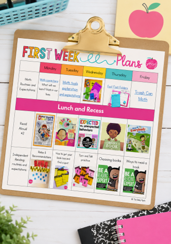 back to school lesson plans