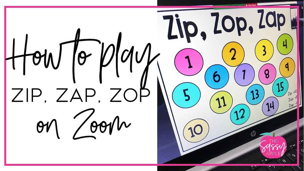 How To Play The Game Zip Zap Zop In Your Classroom The Sassy Apple