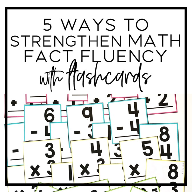 Transform Flashcard Practice Fact Fluency Activities Made Easy The Sassy Apple