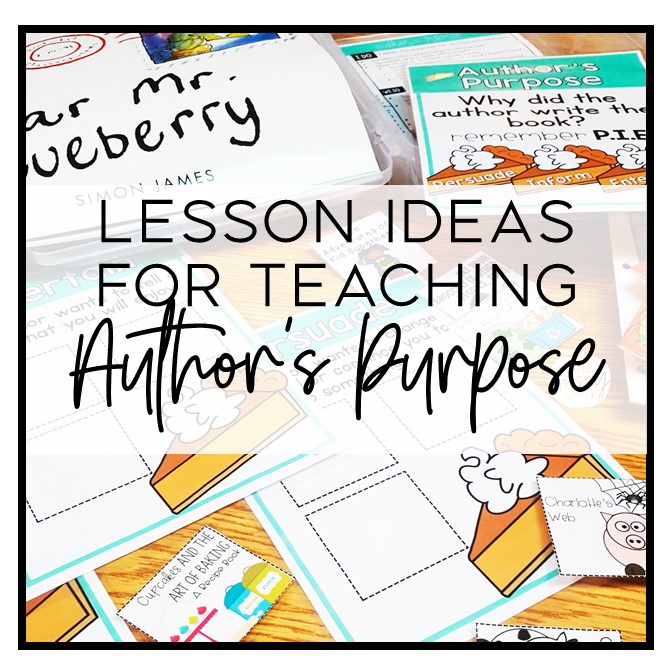 Author's Purpose Review Game (5 types) - U-Know Reading Skills Activity -  Fun in 5th Grade & MORE