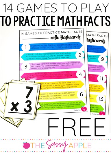 Math Facts Practice: 43 Fun Games and Activities for Kids