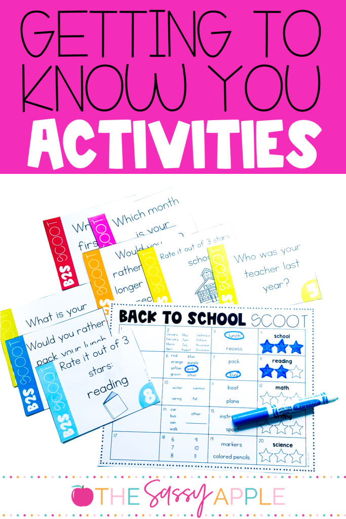 Back to School Lesson Plans (with FREE activities) - The Sassy Apple