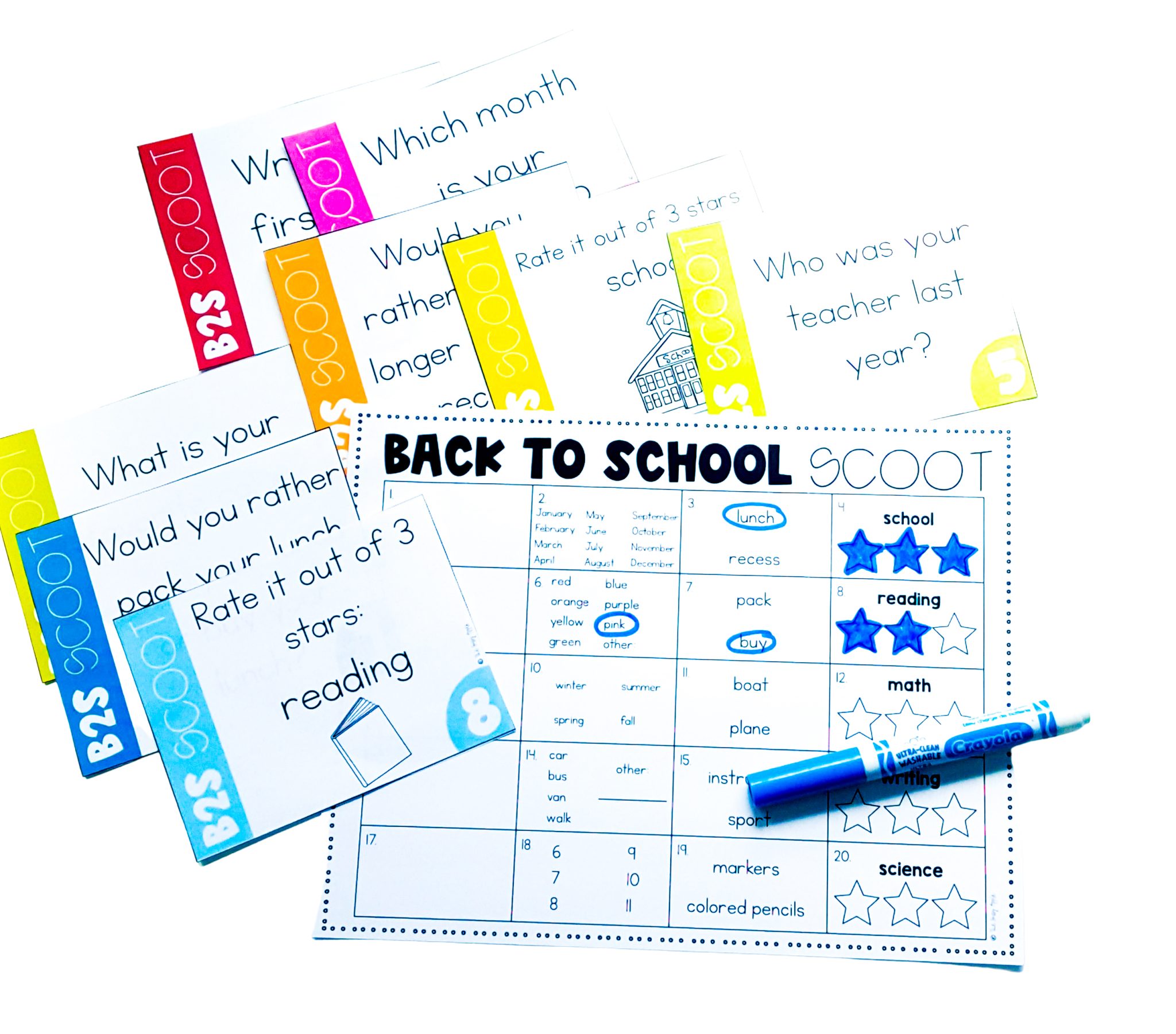 Back to School Lesson Plans (with FREE activities) - The Sassy Apple