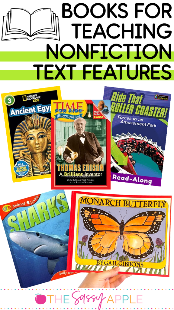 books for teaching nonfiction text features