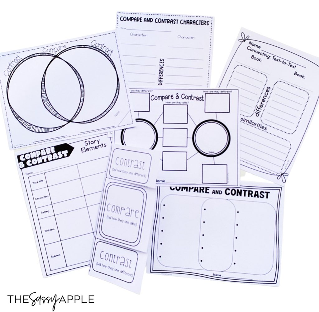 reading comprehension graphic organizers