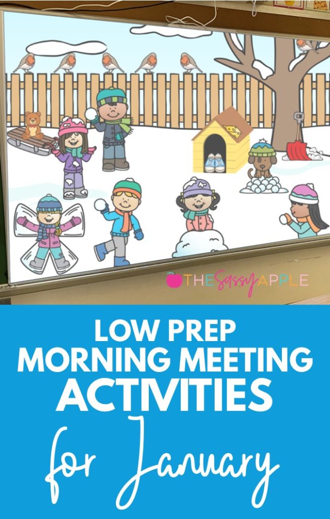 January morning meeting activities