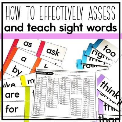 High-Frequency Sight Word Practice Worksheets Science of Reading Phoneme Mapping